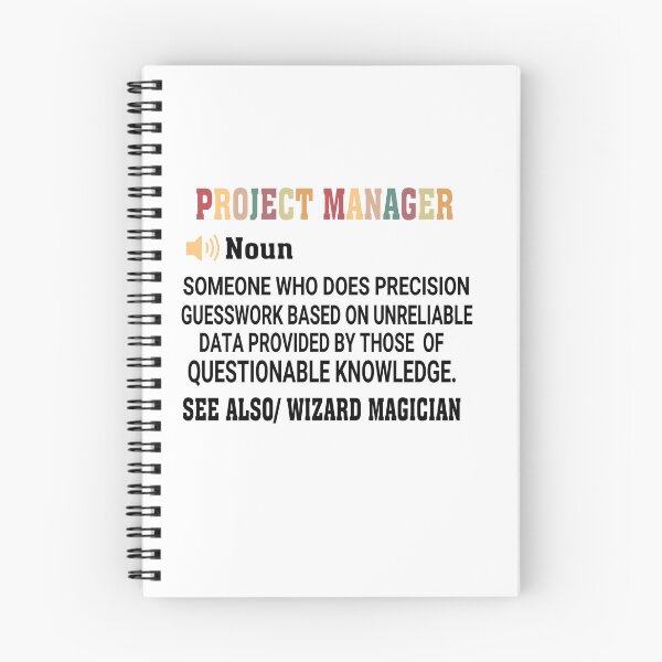Item preview, Project Manager Funny Definition designed and sold by Empiredesigner3.
