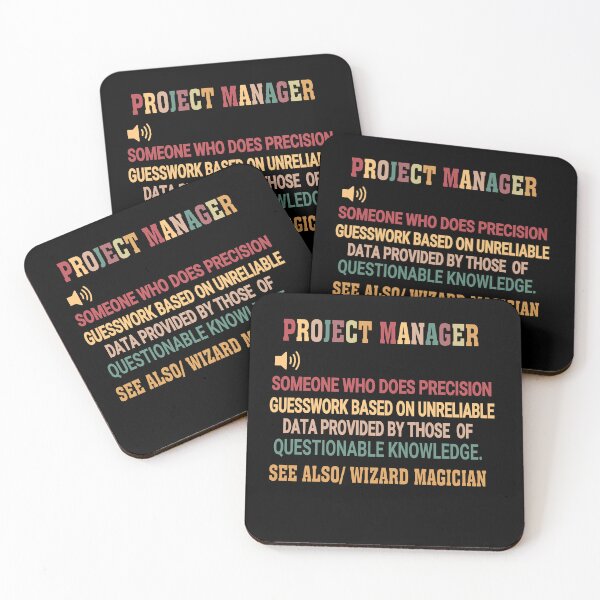 Item preview, Project Manager Funny Definition designed and sold by Empiredesigner3.