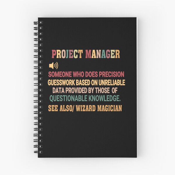 Item preview, Project Manager Funny Definition designed and sold by Empiredesigner3.