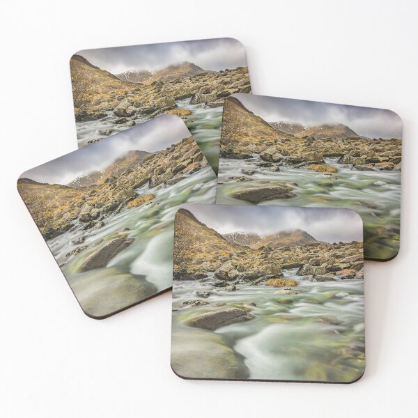 Item preview, Winter River Rapids Snowdonia designed and sold by AJEvans.