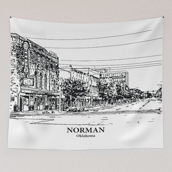 Item preview, Norman - California designed and sold by Lakeric Cityscapes.