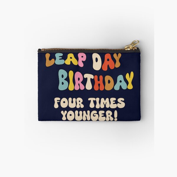 Item preview, Leap day birthday – four times younger, groovy style designed and sold by FABulousStudio.