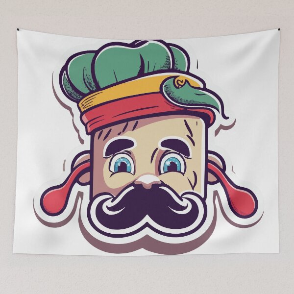 Item preview, Playful Paintbrush Caricature - Art Teacher's Choice designed and sold by NiftyWrx.