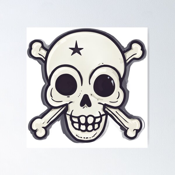 Item preview, Skull And Crossbones designed and sold by Planetporridge.