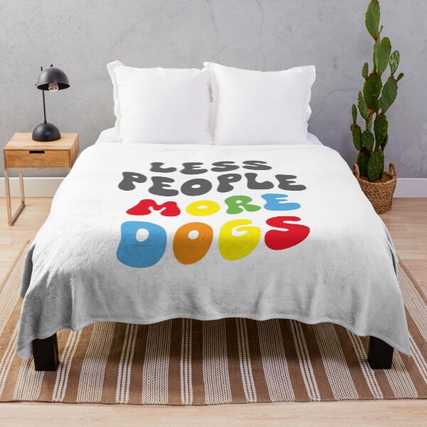 Item preview, LESS PEOPLE, MORE DOGS designed and sold by Drew-Drew.