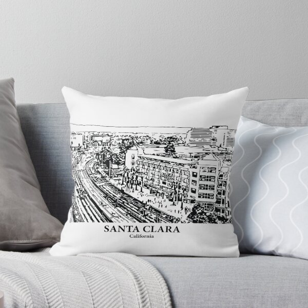 Item preview, Santa Clara - California designed and sold by Lakeric Cityscapes.