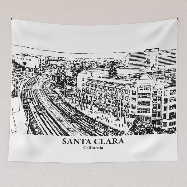 Item preview, Santa Clara - California designed and sold by Lakeric.