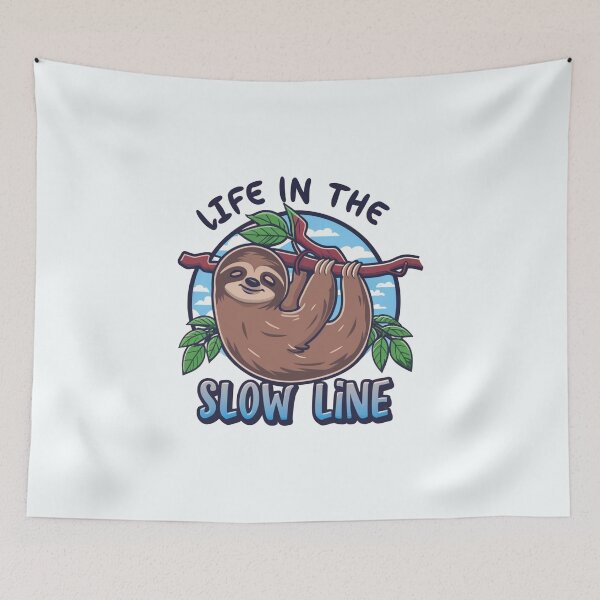 Item preview, Life In The Slow Line designed and sold by Markoni's Bazaar.