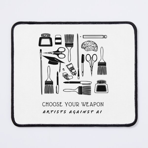 Item preview, Artists Against AI designed and sold by Blackbird76.