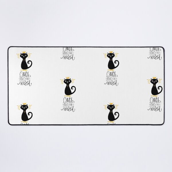 Item preview, cats rule the world designed and sold by Eclatea store.