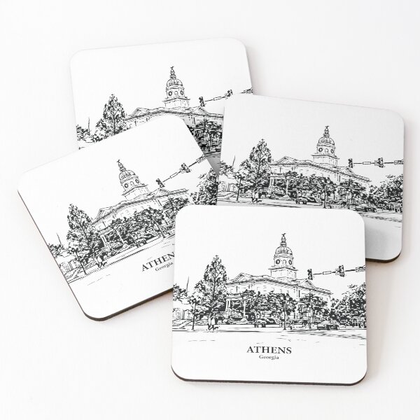 Item preview, Athens - Georgia designed and sold by Lakeric Cityscapes.