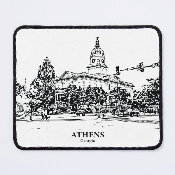 Item preview, Athens - Georgia designed and sold by Lakeric Cityscapes.