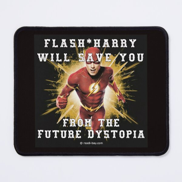 Item preview, Flash-Harry Saves You From The Future Dystopia designed and sold by AlienAlmanac.