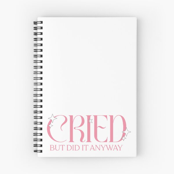 Item preview, Cried (but did it anyway) sticker designed and sold by Phedee.