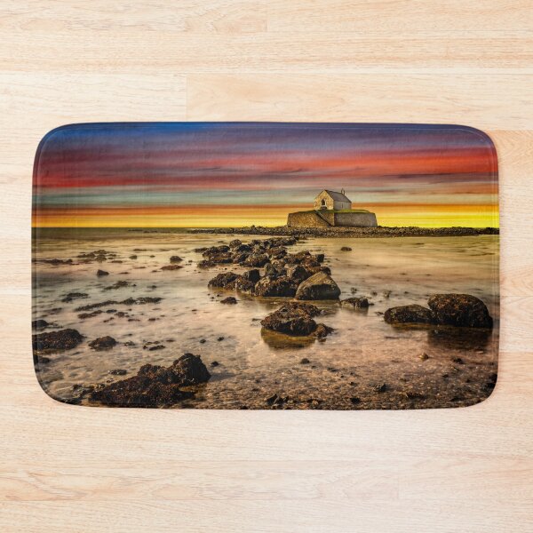 Item preview, St Cwyfan Church Sunset designed and sold by AJEvans.