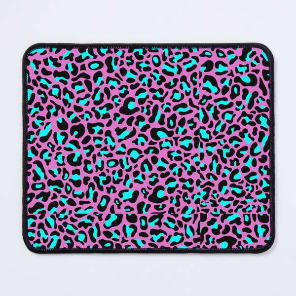 Item preview, Leopard in black aqua pink designed and sold by netrok.