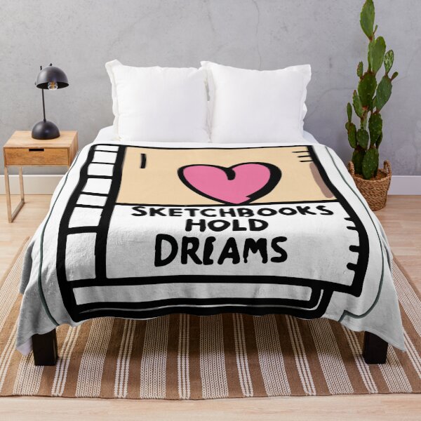 Item preview, Sketchbooks Hold Dreams - Artistic Heart Design designed and sold by NiftyWrx.