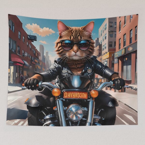 Item preview, Biker Cat designed and sold by Marcicev-Bojan.