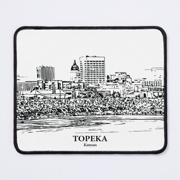 Item preview, Topeka - Kansas designed and sold by Lakeric Cityscapes.