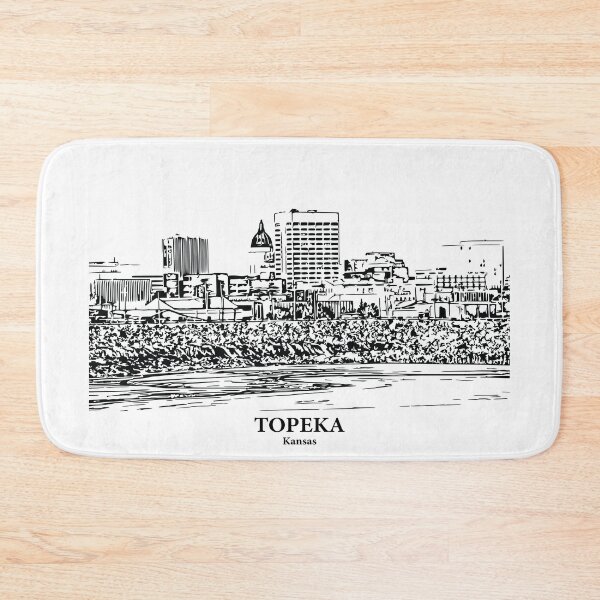 Item preview, Topeka - Kansas designed and sold by Lakeric Cityscapes.