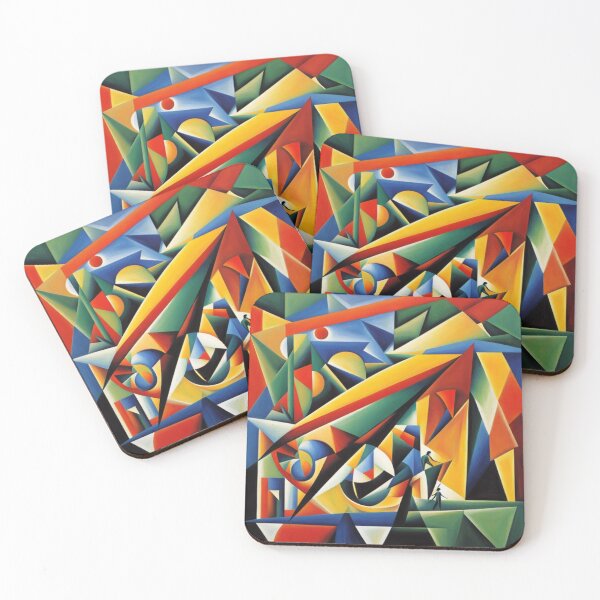 Item preview, Triangular Abstraction designed and sold by BeeTheArtCo.