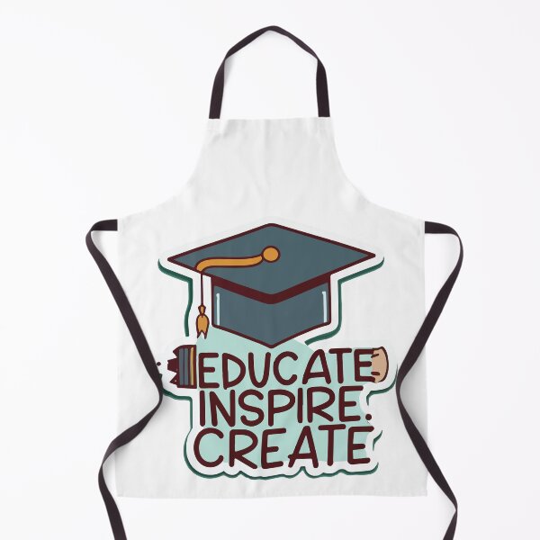Item preview, Educate Inspire Create Art Teacher Graduation Design designed and sold by NiftyWrx.