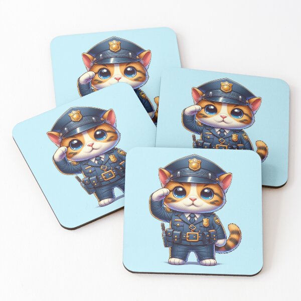 Item preview, The Police Kitten designed and sold by Alphaproject.