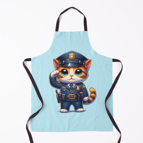 Item preview, The Police Kitten designed and sold by Alphaproject.