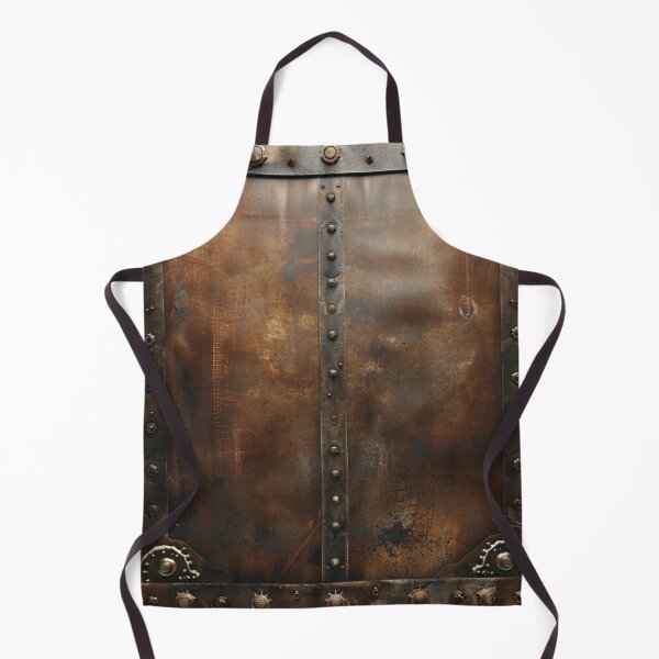 Item preview, Steampunk Cog Rivets Pattern Grungy Metal designed and sold by GrinGalore.