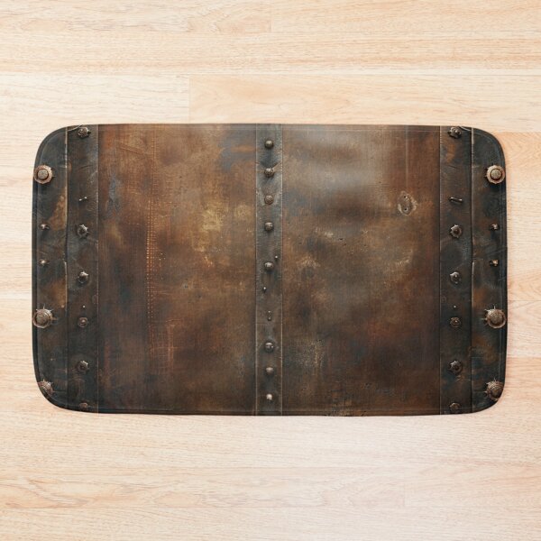 Item preview, Steampunk Cog Rivets Pattern Grungy Metal designed and sold by GrinGalore.