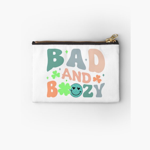 Item preview, Bad And Boozy,Lucky Shamrock,St Patricks Day designed and sold by BotunPeony.