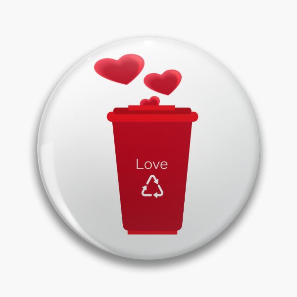 Artikelvorschau, Recycling-Logo – Valentinstag-Recycling – Recycling-Symbol entworfen und verkauft von VISIONSTURME.