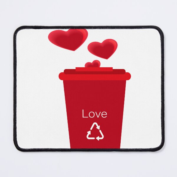 Artikelvorschau, Recycling-Logo – Valentinstag-Recycling – Recycling-Symbol entworfen und verkauft von VISIONSTURME.