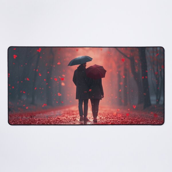 Item preview, A romantic stroll under falling red leaves. designed and sold by FireScreen.