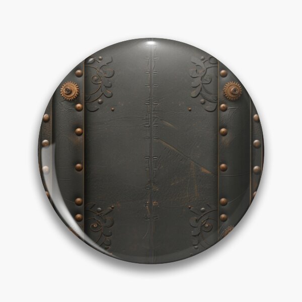 Item preview, Steampunk Cog Molding Pattern Grungy Matte Metal designed and sold by GrinGalore.