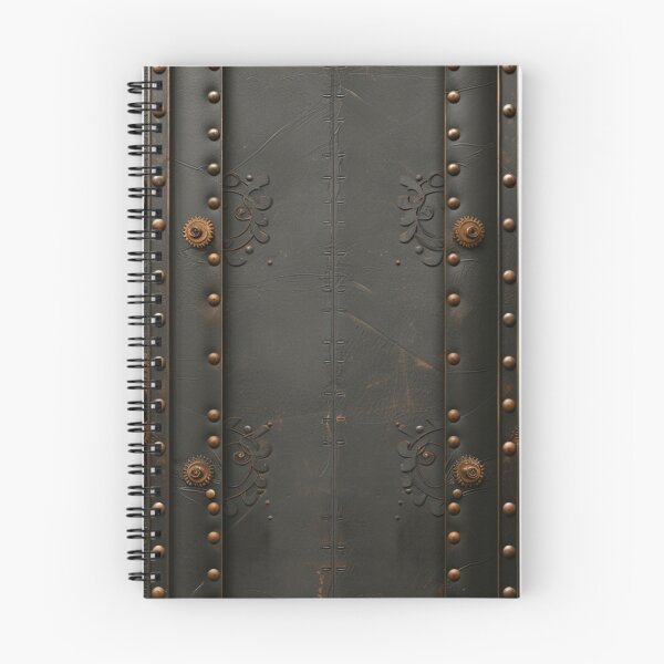 Item preview, Steampunk Cog Molding Pattern Grungy Matte Metal designed and sold by GrinGalore.