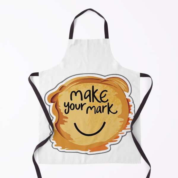 Item preview, Make Your Mark - Playful Finger Painting Happy Face designed and sold by NiftyWrx.