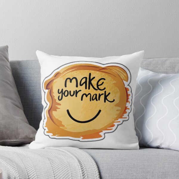 Item preview, Make Your Mark - Playful Finger Painting Happy Face designed and sold by NiftyWrx.