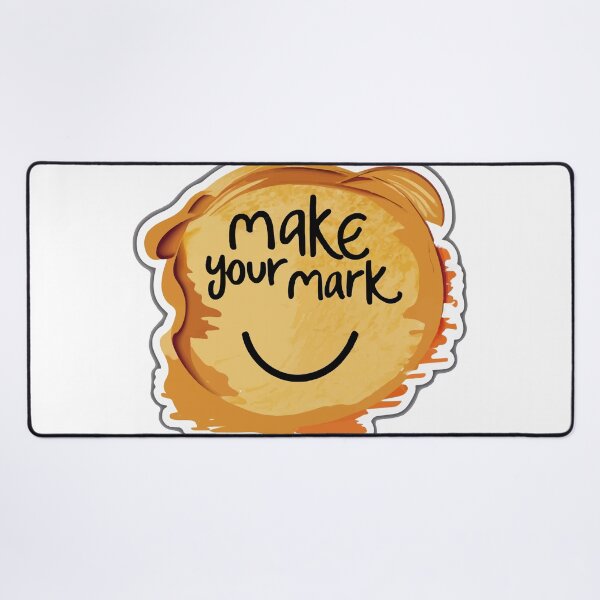 Item preview, Make Your Mark - Playful Finger Painting Happy Face designed and sold by NiftyWrx.