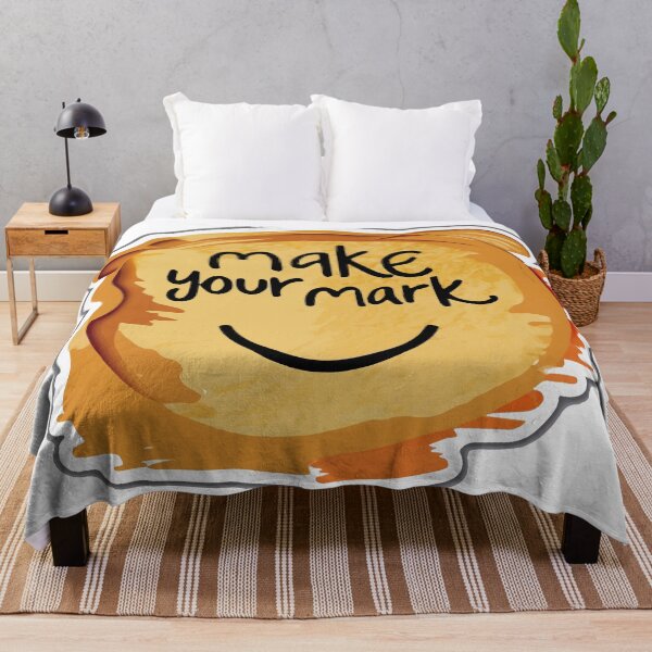 Item preview, Make Your Mark - Playful Finger Painting Happy Face designed and sold by NiftyWrx.