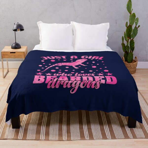 Item preview, Just A Girl Who Loves Bearded Dragons Pink designed and sold by ArtMeetsPizza.