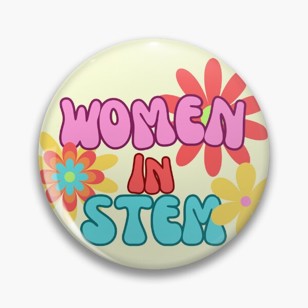 Item preview, Empowered Blooms: Women in STEM -PINK designed and sold by fabinthelab.