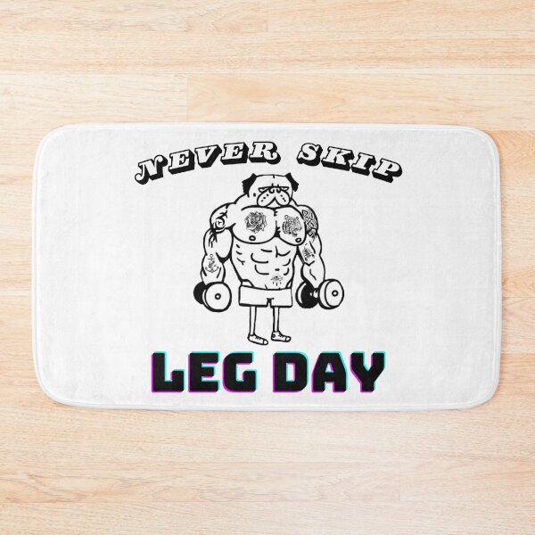 Item preview, Never Skip Leg Day Tattooed Dog designed and sold by nal-projects.