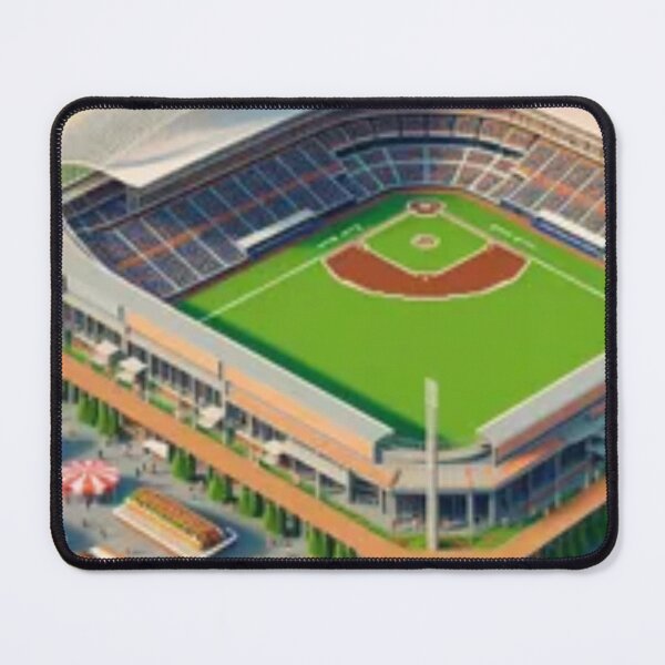 Item preview, Iconic Pixel art Baseball Stadium Design designed and sold by gabrieloye.