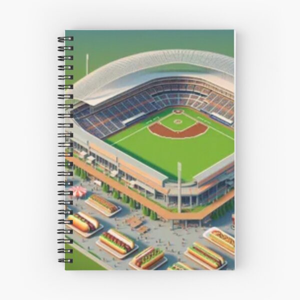Item preview, Iconic Pixel art Baseball Stadium Design designed and sold by gabrieloye.