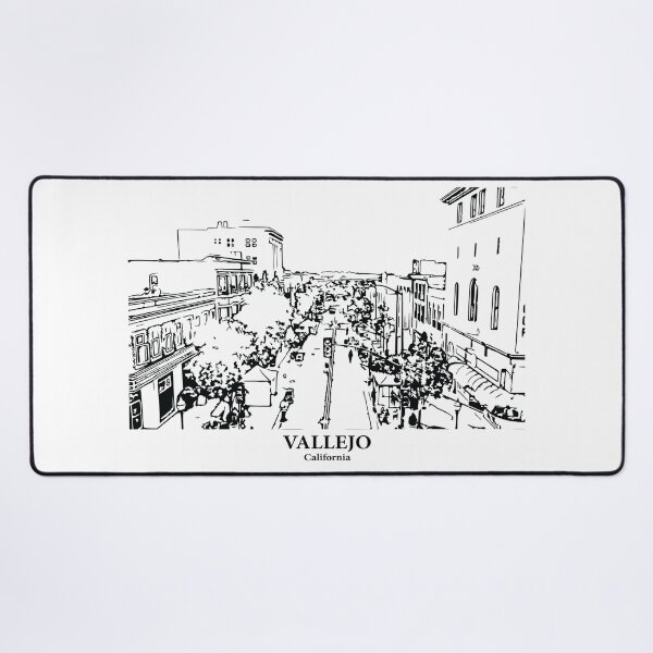 Item preview, Vallejo - California designed and sold by Lakeric Cityscapes.