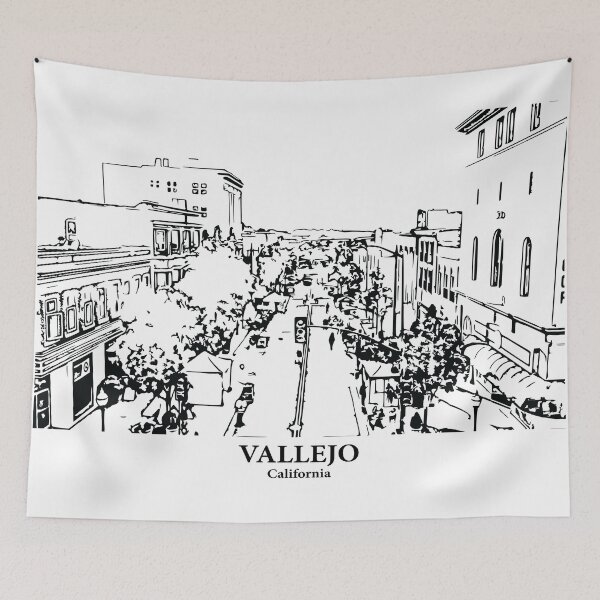 Item preview, Vallejo - California designed and sold by Lakeric Cityscapes.