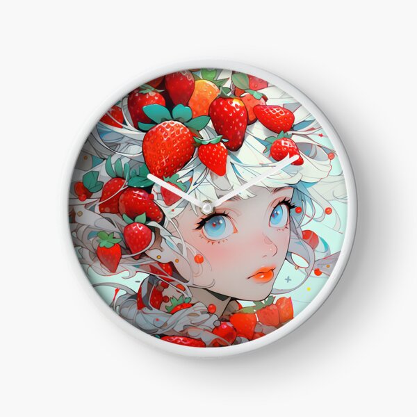 Item preview, Fresa Corona Frutal Fantasía Anime Chica designed and sold by bubblegoth.