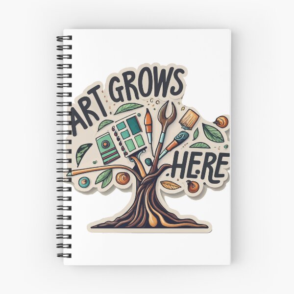 Item preview, Art Grows Here - Creative Tree of Tools Design designed and sold by NiftyWrx.