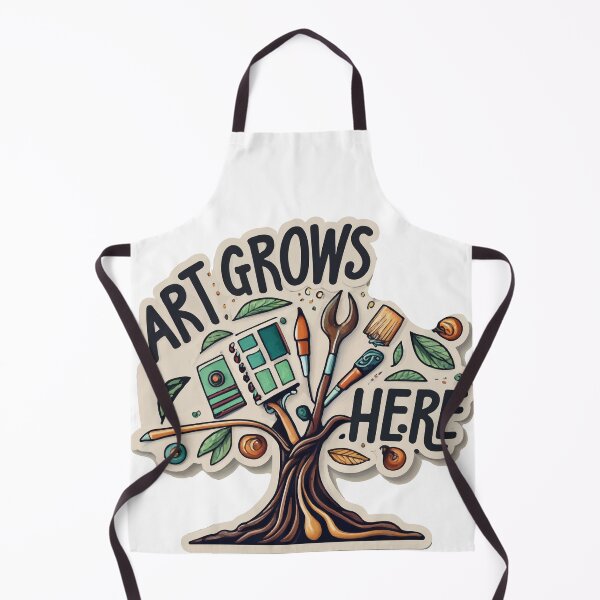Item preview, Art Grows Here - Creative Tree of Tools Design designed and sold by NiftyWrx.